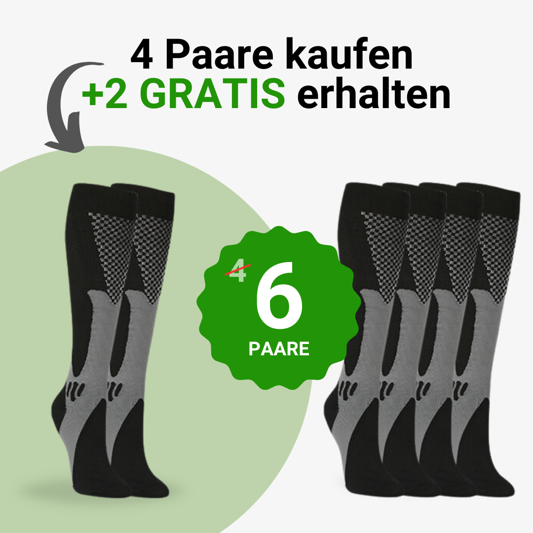 ORTHOLEG® Spezial Kompressionsstrümpfe für schmerzfreie Beine & Füße
