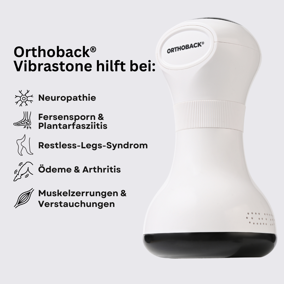 Vibracure Gua-Wave Schmerztherapiegerät – Effektive Linderung für Füße und Beine, überall und jederzeit