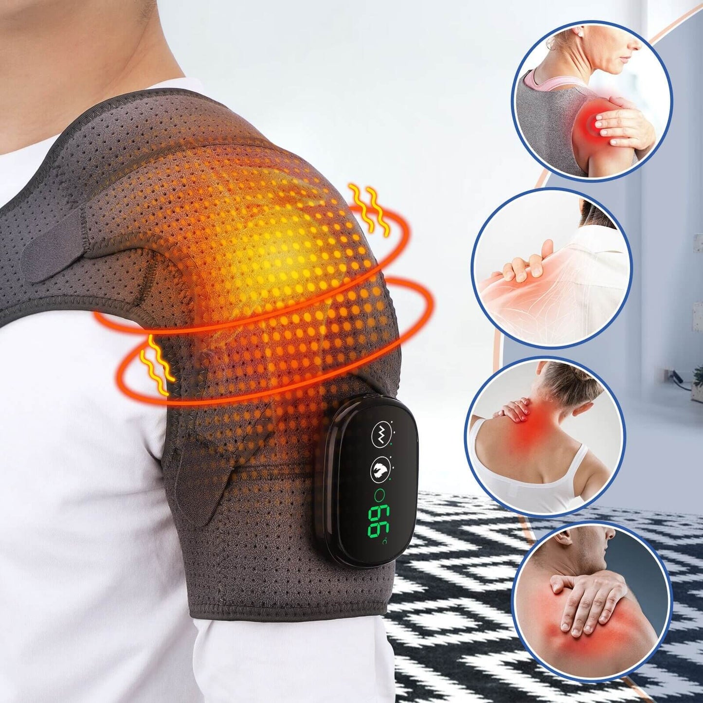 Thermo-Schultermassagegerät Relax Pro