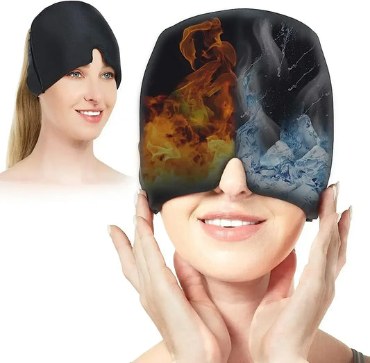 HeadRelief Pro™ - 360° Gel-Migräne-Eis-Kopfwickel